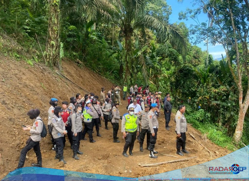 Polresta Deli Serdang Berhasil Amankan Kegiatan Eksekusi Lahan Bendungan Lau Simeme